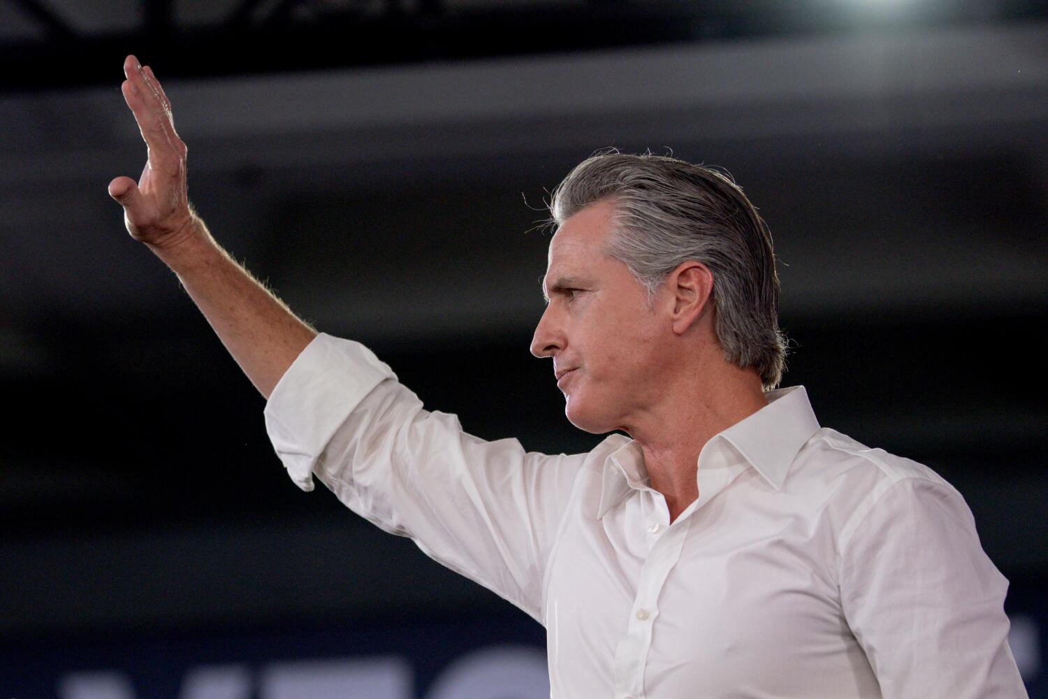 Newsom seeks political advantage in probe he says Trump ordered